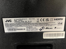 Load image into Gallery viewer, JVC LT-43CF330 43&quot; 4K Smart TV 9months warranty