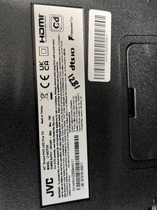 JVC LT-43CF330 43" 4K Smart TV 9months warranty