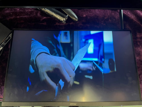 Monitor only MSI MAG24UPF QHD Gaming monitor 3 months warranty