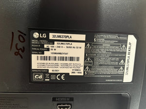 LG 32LM6370PLA 32" full hd HDR 2022 model Smart TV 6months warranty