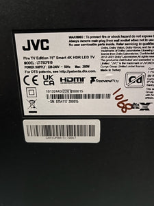 JVC LT-75CF810 75" 4K Smart TV 9months warranty