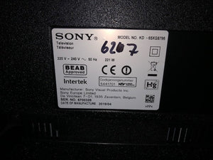 Grade A Sony KD-65XF8796  65" 4K HDR Smart TV 12months warranty