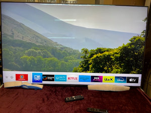 As New Samsung QLED QE65Q80RAT 65" 4K Smart TV. 12 months RTB warranty