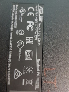 Grade B Asus X541S Laptop. 6 months warranty