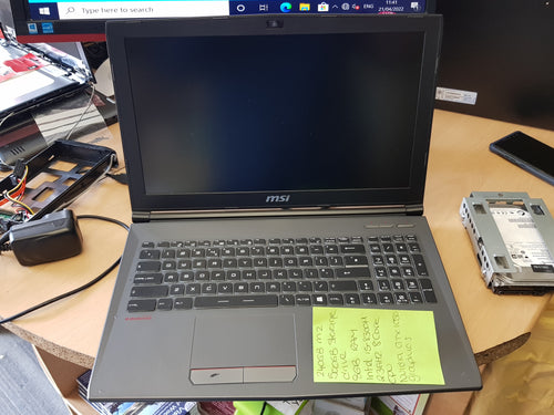 MSI MS16JF gaming laptop 12months warranty