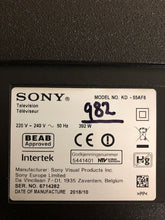Load image into Gallery viewer, Grade C Sony KD-55AF8 55&quot; 4K HDR OLED Smart TV 12months warranty