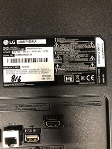 LG 43UM7450PLA 43" 4K Smart TV. 12months warranty